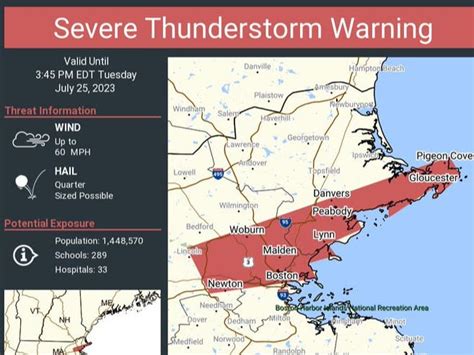 North Shore Greater Boston Severe Storm Warning For Tuesday Salem Ma Patch