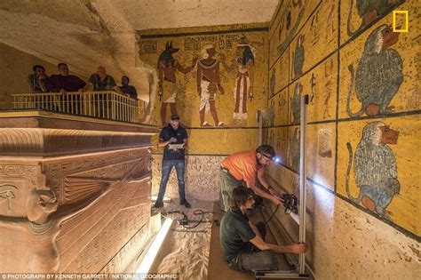 khentiamentiu experts scan for hidden chambers in king tutankhamun tomb daily mail online