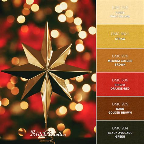 Christmas Red And Gold Christmas Color Palette Red Colour Palette