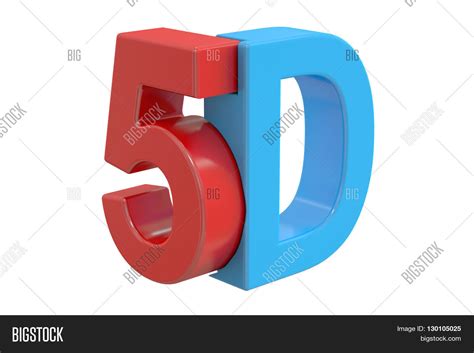 5d Logo 3d Rendering Image And Photo Free Trial Bigstock