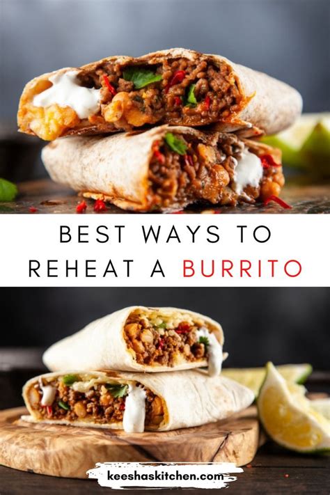 Best Ways To Reheat A Burrito