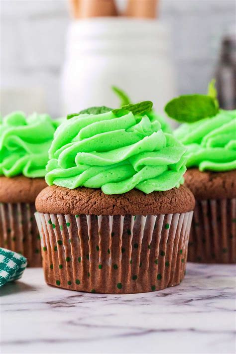 Mint Chocolate Cupcakes Homemade Hooplah