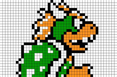 Bowser Pixel Art Brik