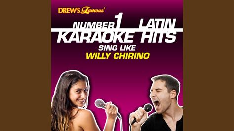 Jinetera As Made Famous By Willy Chirino Karaoke Version Youtube