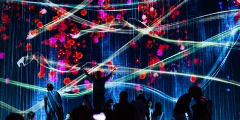 Tokyos Digital Art Museum Mixes High Tech And Art
