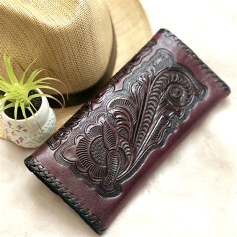 Handmade Leather Wallets For Woman Leather Wallets For Women Western