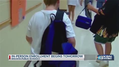 Wichita Public Schools In Person Enrollment To Begin Youtube