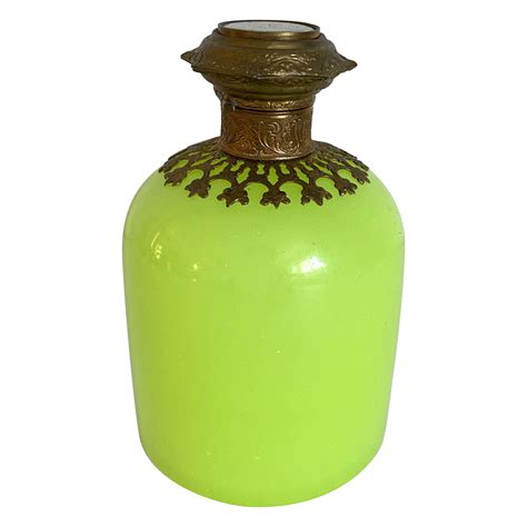 French Opaline Glass Perfume Bottle For Sale At 1stdibs