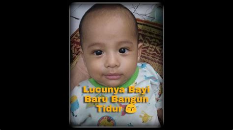 Lucunya Bayi Baru Bangun Tidur Dedek Bryan Terbangun Dengar Suara Kak