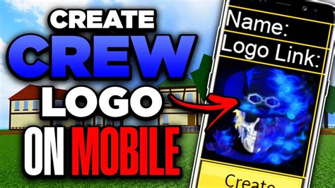 How To Make A Crew Logo In Blox Fruits Mobile Get Decal Link Ios