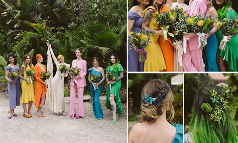 10 Rainbow Wedding Inspirations To Cherish Love In All Its Colors Dwp