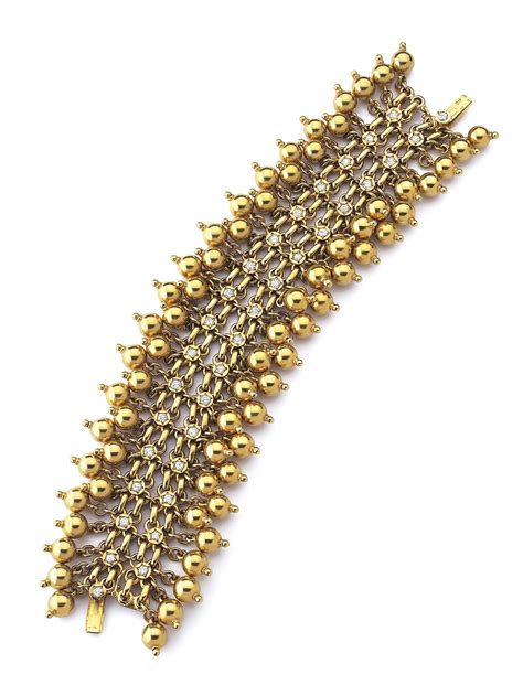 gold and diamond bracelet rene boivin c1940 sotheby s bracelet collection bracelets gold