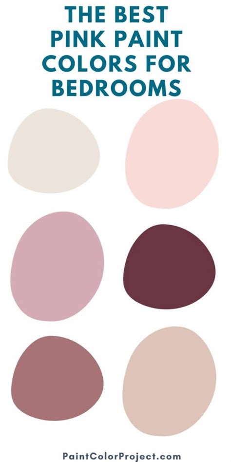 15 Best Pink Bedroom Paint Colors The Paint Color Project