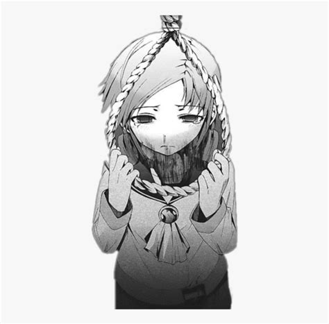 Depressed Sad Anime Girl Transparent Cartoons Depressed Anime Girl Free Transparent