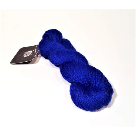 Wool Yarn100 Natural Knitting Crochet Craft Supplies Royal Blue