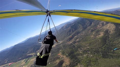 Hang Gliding At The Paragliding Comp Youtube
