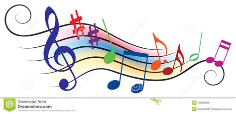 Musical Notes Stock Vector Illustration Of Harmonic