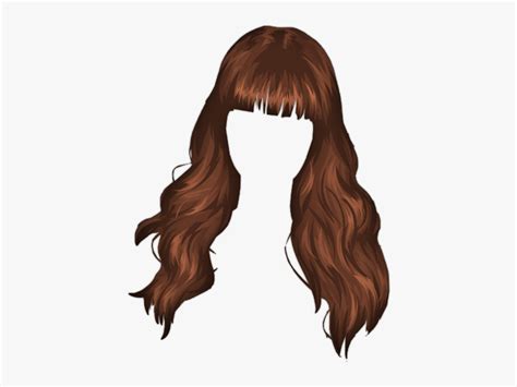 Cartoon Hair Png Anime Girl Hair Transparent Png Download Kindpng