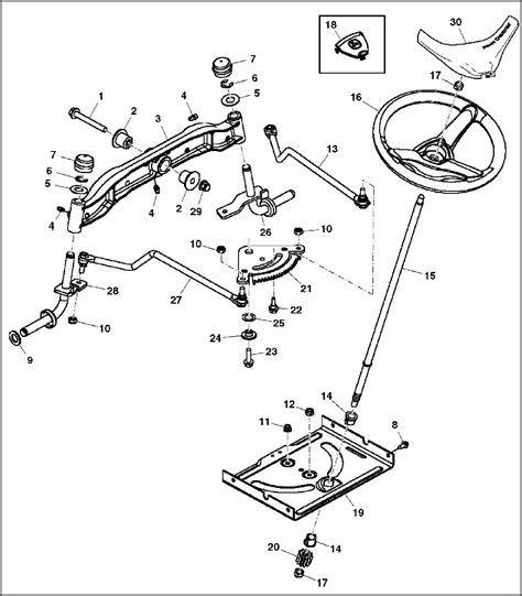 John Deere La145 Deck Belt Diagram
