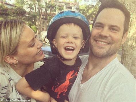 Hilary Duff And Ex Mike Comrie Reunite For Son Lucas Birthday Hilary Duff Mike Comrie Hilary