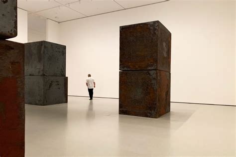 Richard Serras Equal At The Moma Rodin Sculpture Serra