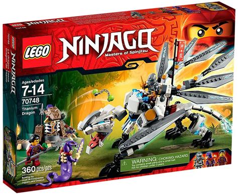 Lego Ninjago Titanium Dragon Set 70748 Toywiz
