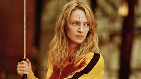 Photo Of Uma Thurman Who Portrays The Bride From Kill Hot Sex Picture
