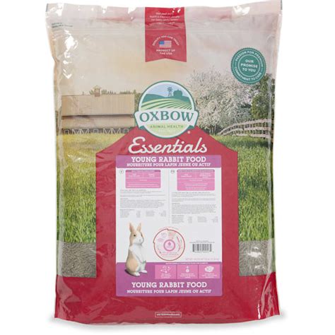 Find answers in product info, q&as, reviews Oxbow Essentials Young Rabbit Food, 25 lbs. | Petco