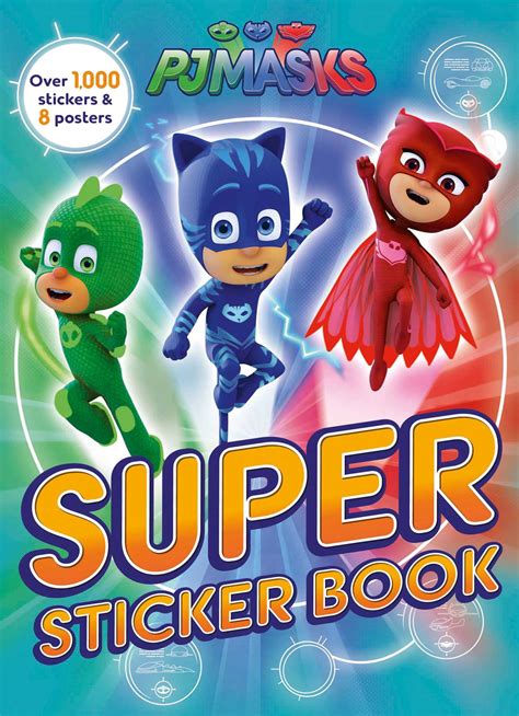 Pj Masks Super Sticker Book