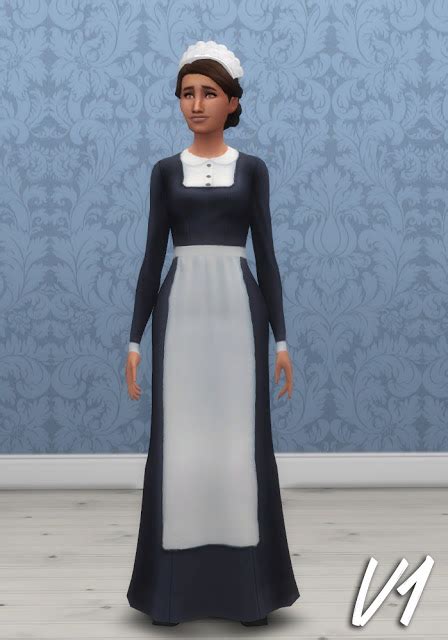 History Lovers Sims Blog Maids Uniforms • Sims 4 Downloads