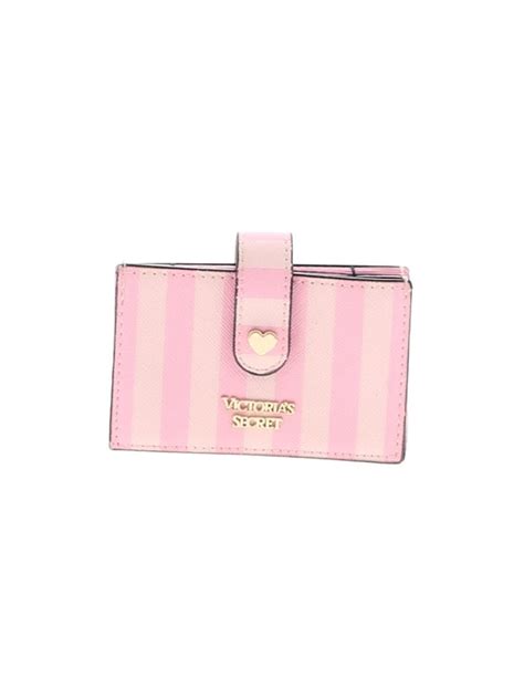 Victorias Secret Card Holder Pink Stripes Bags In 2021 Victorias