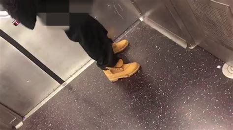Disturbing Video Shows Pervert In The Act On Subway Youtube
