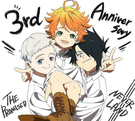 The promised neverland is a japanese manga series written by kaiu shirai and illustrated by posuka demizu. #約束のネバーランド #約ネバ #エマ #ノーマン #レイ ...