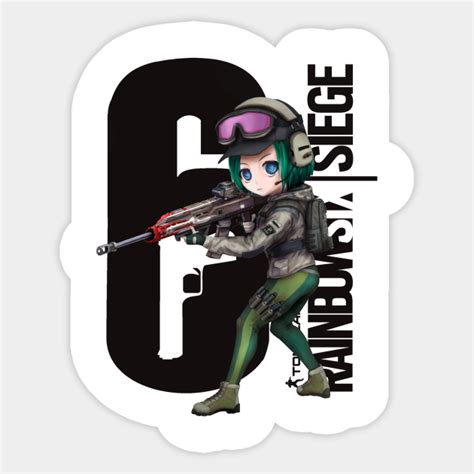 Ela Rainbow Six Siege Rainbow Sticker Teepublic