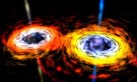 Some Quasars Actually Contain Two Supermassive Black Holes In The Process Of Merging Universe
