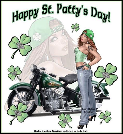 Pin By John Jones On St Patrick S Day Biker Art St Pattys Day