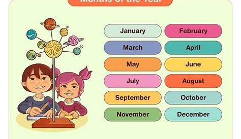 Months Of The Year Printables | Download Free Printables For Kids