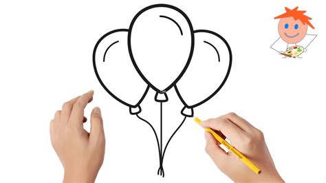 How To Draw A Balloon Easy Drawings
