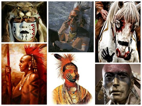 Indian War Face Paint Designs