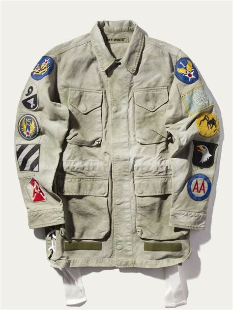 Field Military Jacket Patches Jackets Men Fashion Military Fashion