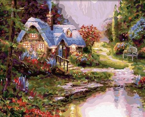 All Paint By Numbers Tagged Thomas Kinkade Paint By Numbers Home