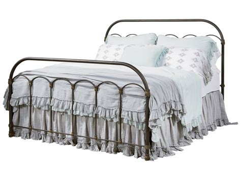 Magnolia Home By Joanna Gaines Primitive Queen Colonnade Metal Bed