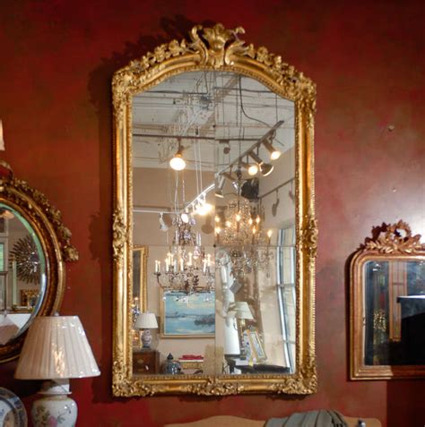 Louis Xv Carved Regency Gilt Mirror At 1stdibs
