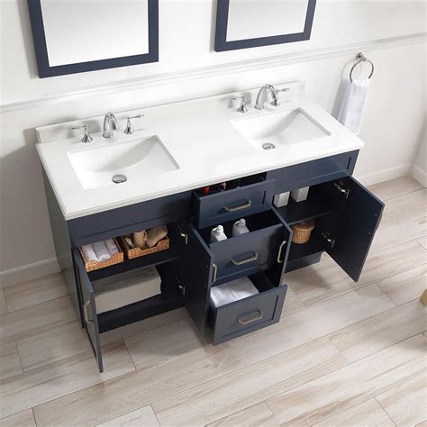 Home Decorators Collection Lincoln 60 In W X 22 In D Vanity In