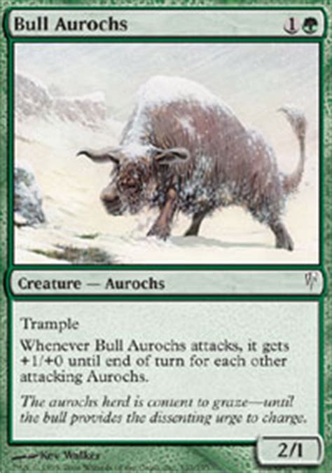 bull aurochs