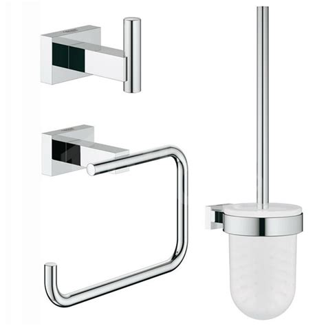 40757001 Grohe 40757001 Essentials Cube Bathroom Accessories Kit