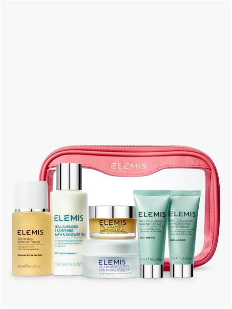 Elemis Travel Essentials For Her Skincare T Set At John Lewis And Partners