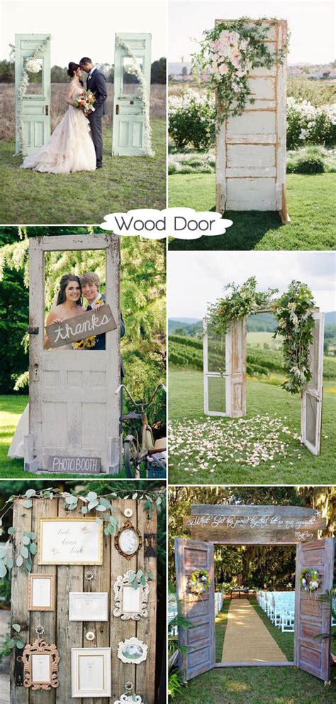 50 Genius Ideas To Incorporate Wood Into Your Wedding Party