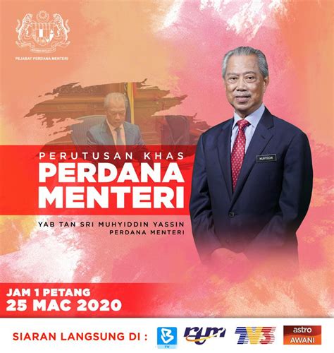 Updated 1638 gmt (0038 hkt) february 24, 2020. Perutusan Khas YAB Perdana Menteri (25 Mac 2020) - Prime ...