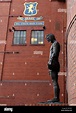 A statue of john greig stands at ibrox stadium hi-res stock photography ...